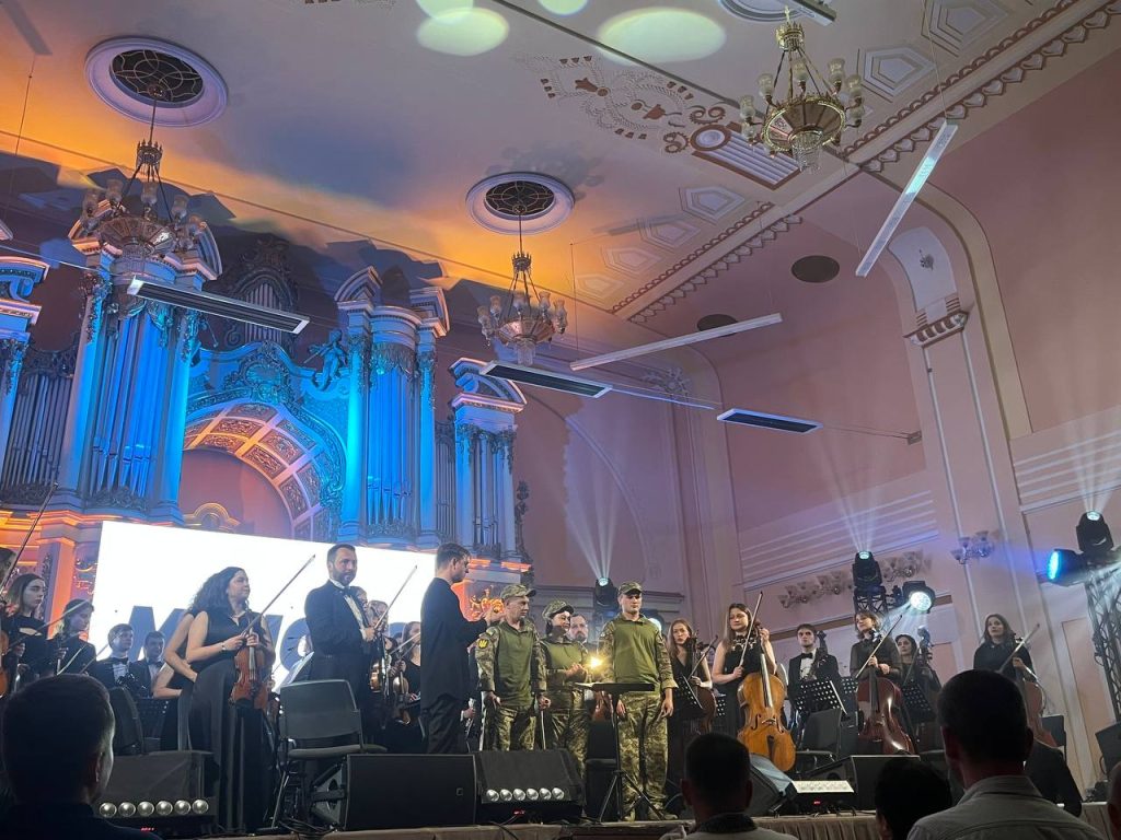 Lviv National Philharmonic - Charity event to celebrate Constitution Day held at Lviv Philharmonic