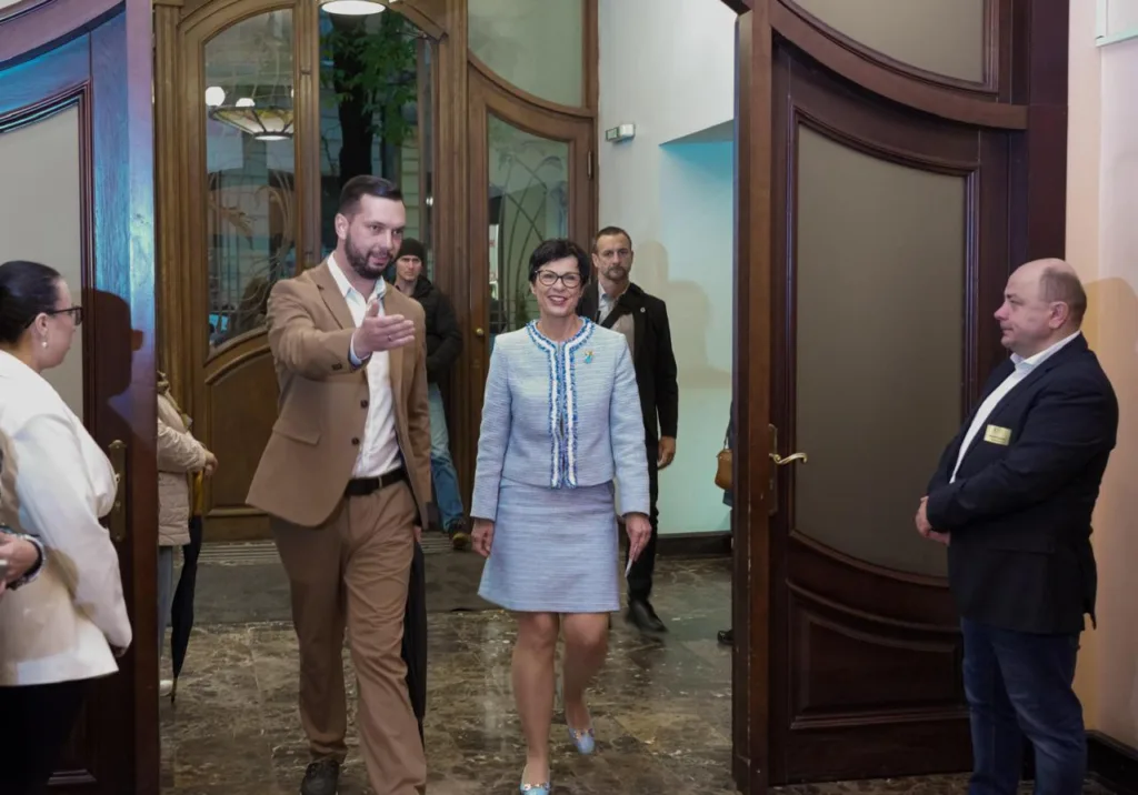 Львівська національна філармонія - У Львівській національній філармонії відбулася зустріч делегації Європейського Союзу з Міністерством культури України
