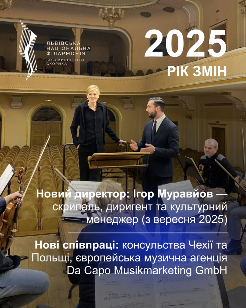 Львівська національна філармонія - Яким був 2025 для філармонії